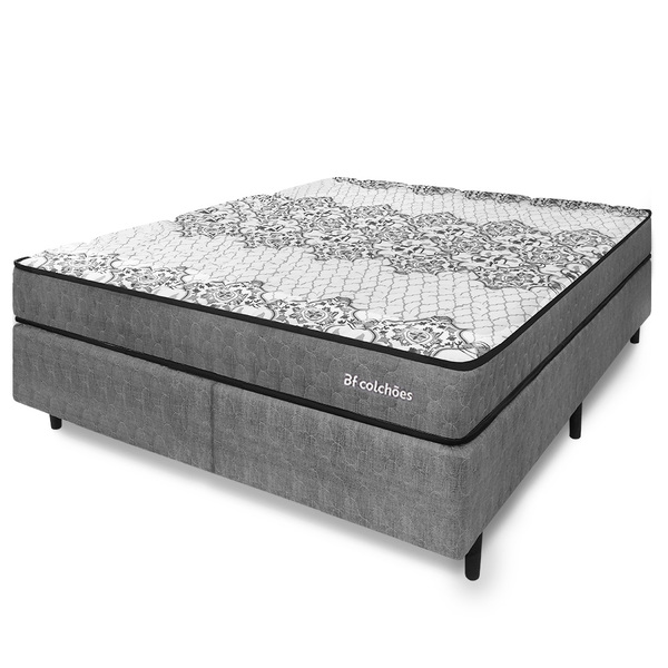 Cama Box King Ortopédico Firme Sleep Time  193x203x51 Bf Colc