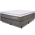 Cama Box King Premium Mola Ensacada Com Espuma D33 E Viscoelá