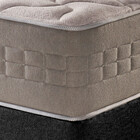 Cama Box King Preta + Colchão Molas Ensacadas Magnético Massa