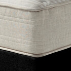 Cama Box King Preto + Colchão Molas Ensacadas Hipersoft Bosto