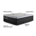 Cama Box King Primeline Molas Ensacadas E Espuma Hr-50 - 193