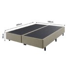 Cama Box King Reforçado 193x203x38cm E Colchão Gransleep Mola