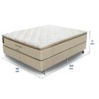 Cama Box King Size (box + Colchão) 193x203x71 Safira Prorelax