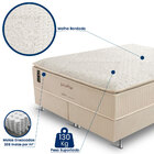 Cama Box King Size (box + Colchão) 193x203x73 Prorelax Látex