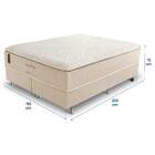 Cama Box King Size (box + Colchão) 193x203x73 Prorelax Látex