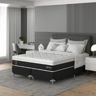 Cama Box King Sofisticato 1,93x2,03x0,65 Montreal Cinza