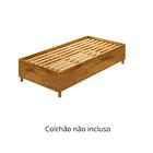 Cama Box Mônaco Solteiro Tcil Imbuia Rustic