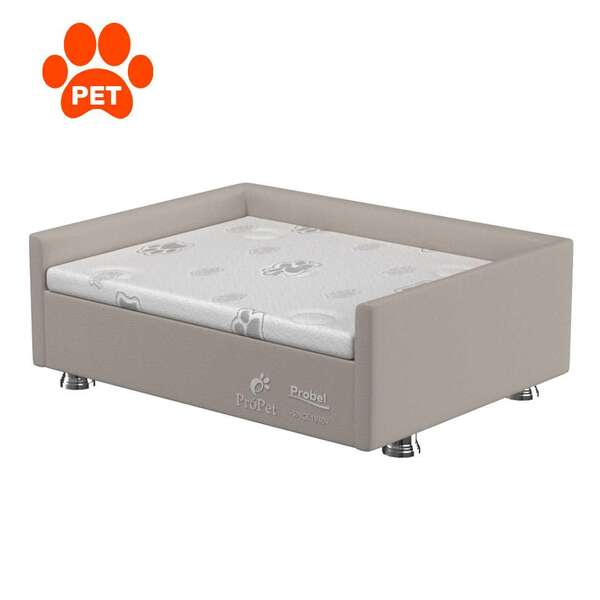 Cama Box Para Pet Pro D20 (80cm X 100cm) Bege