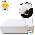 Cama Box Pet 50x50x14cm Com Lençol Impermeável Branco Para Ca