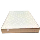 Cama Box Queem 158x198 Bipartido Corino Preto + Colchão De Mo