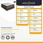 Cama Box Queen + Colchão De Molas - Anjos - Classic Superlast