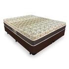 Cama Box Queen + Colchão Molas Ensacadas - Castor - Class Poc