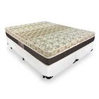 Cama Box Queen + Colchão Molas Ensacadas - Castor - Class Poc