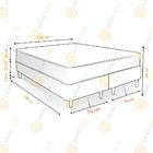 Cama Box Queen Bananal + Colchão Massageador - Mormaii - Flut