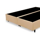 Cama Box Queen Bipartido Bege Sintetico 40x158x198 - Santo Box