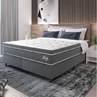 Cama Box Queen Bipartido Molas Ensacadas Flip 61x158x198cm Vi