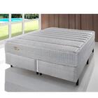 Cama Box Queen Blend Com Molas Ensacadas 158x198x66 - Cinza