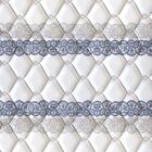 Cama Box Queen Cinza + Colchão De Molas Prolastic - Probel -