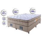 Cama Box Queen Colchão OrtoFirm + Box 158x198x67 One Face Esp