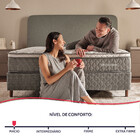 Cama Box Queen Colchão Smart Spring Mola Ensacada E Pillow To