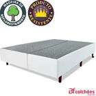 Cama Box Queen Colchão Smart Spring Mola Ensacada E Pillow To