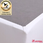 Cama Box Queen Com Colchão D33 A Vácuo Ortopédico Espuma Cert