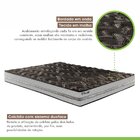 Cama Box Queen Com Colchão D33 Unique Plus Duoface 14x158x198