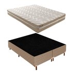 Cama Box Queen Com Colchão D33 Unique Plus Duoface 20x158x198