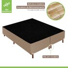 Cama Box Queen Com Colchão D33 Unique Plus Duoface 25x158x198