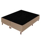 Cama Box Queen Com Colchão D33 Unique Plus Duoface 25x158x198
