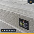 Cama Box Queen com Colchão de Espuma D45 Strong One Face Bege