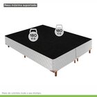 Cama Box Queen Com Colchão De Molas Ensacadas 32x158x198cm E