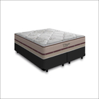 Cama Box Queen com Colchão de Molas Ensacadas Anjos Classic 1