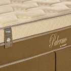 Cama Box Queen Com Colchão Palermo Molas Ensacadas Marrom