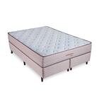 Cama Box Queen E Colchão De Molas Ensacadas New- 158x198x65