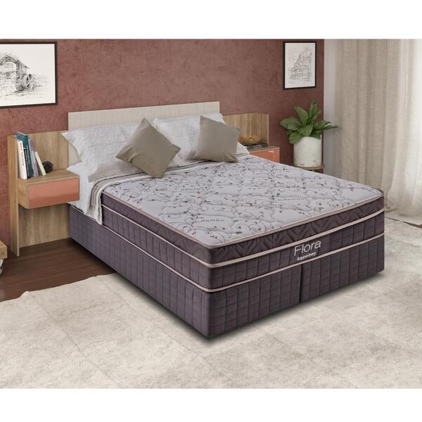 Cama Box Queen Flora Molas Encasadas Kappesberg 158x198x28 Ma