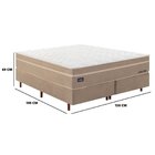 Cama Box Queen Molas Ensacadas Tecnologia Gel Sense,health Pr