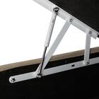 Cama Box Queen Ortobom Com Base Baú Camurça Bege 198x158x75