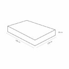 Cama Box Queen Ortobom Iso D45 Ortobom Marrom E Branco