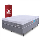 Cama Box Queen Premium Bf Ice Espuma Nasa 158x198cm Bf Colchõ