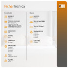 Cama Box Queen Preto + Colchão Molas Ensacadas Visco Gel Pill