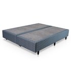 Cama Box Queen Punta Cana D33 Cinza