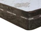 Cama Box Queen Rústica + Colchão De Molas Superlastic - Comfo