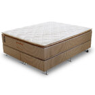 Cama Box Queen Size (box + Colchão) 158x198x71 Brilhante Pror