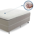 Cama Box Queen Size (box + Colchão) 158x198x73 Prorelax Látex