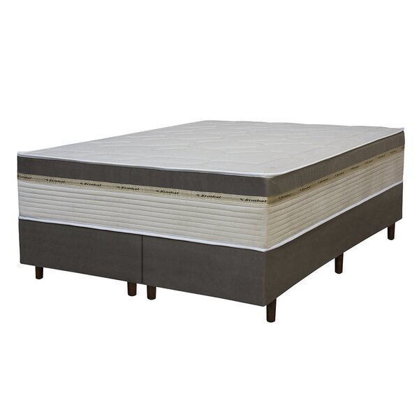 Cama Box Queen Size Simbal Sono Star 158 Cm