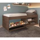 Cama Box Sapateira Tien Chocolate