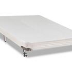 Cama Box Simples Castor Casal Gold Star Vitagel 138x188x10cm