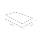 Cama Box Sleep King Solteirão Ortobom Marrom