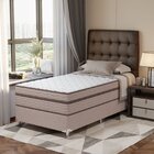 Cama Box Solteirão 108x198x63cm Molas Ensacadas Sonhare Montr